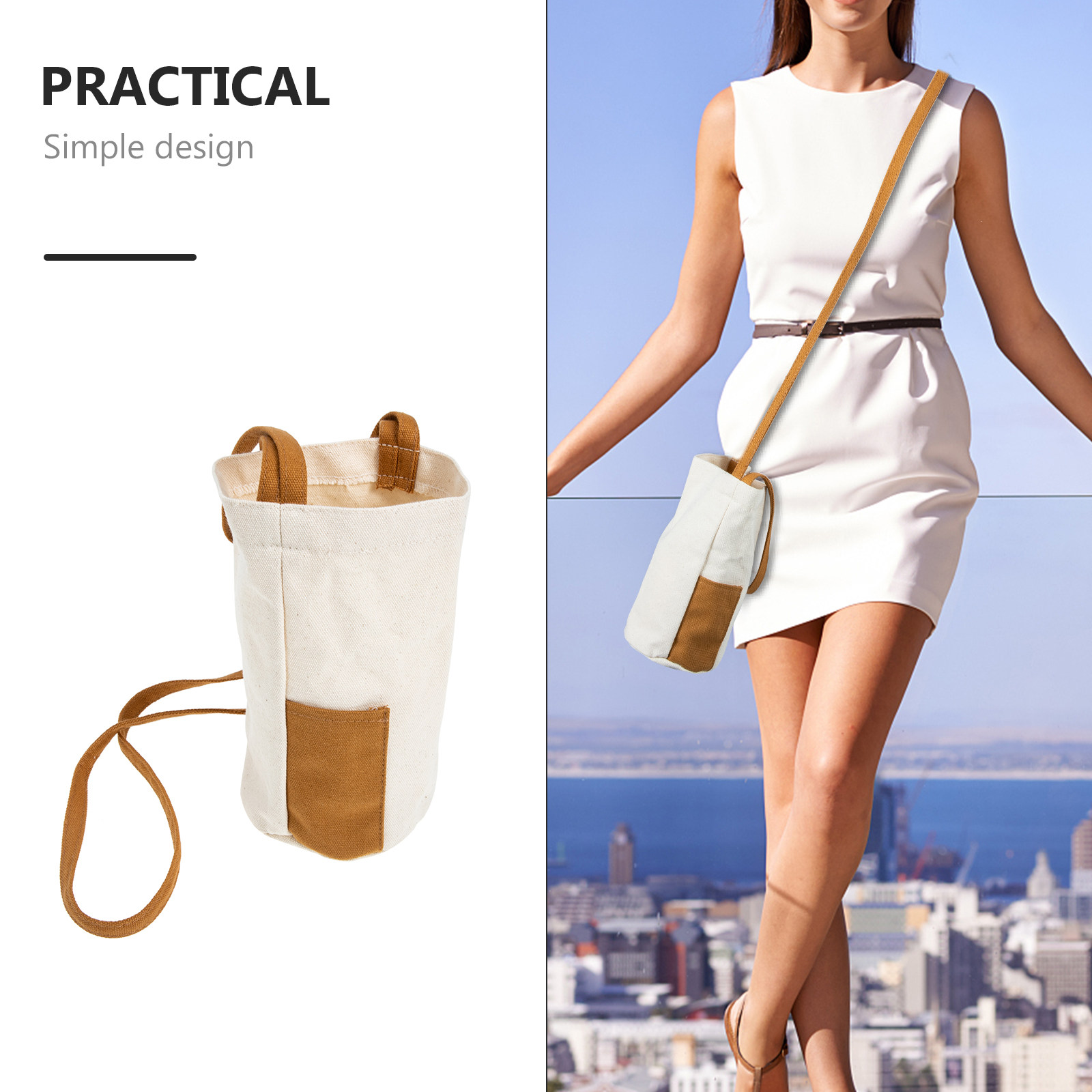 Sport Water Bottle Bag Portabl - Outdoor Sport Glass Water Bottle recension och pris